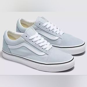 Vans Old Skool Baby Blue Womans 8